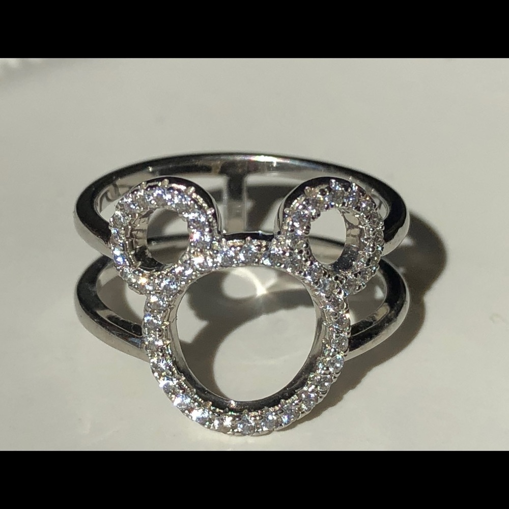 DisneyParks Crislu Open Icon Mickey Ring